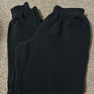 PINK Victoria's Secret Black Joggers